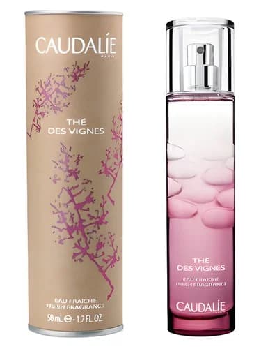 Frasco del perfume The Des Vignes de Caudalie — fragancia femenino