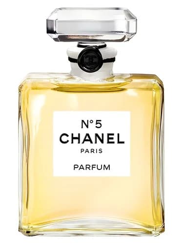 Frasco del perfume Chanel No 5 Parfum de Chanel — fragancia femenino