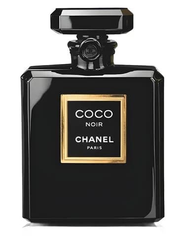 Frasco del perfume Coco Noir Extrait de Chanel — fragancia femenino