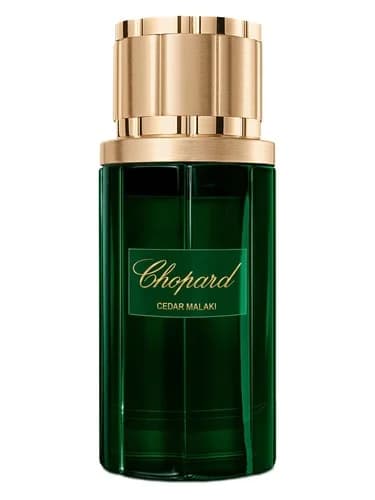 Frasco del perfume Cedar Malaki de Chopard — fragancia unisex