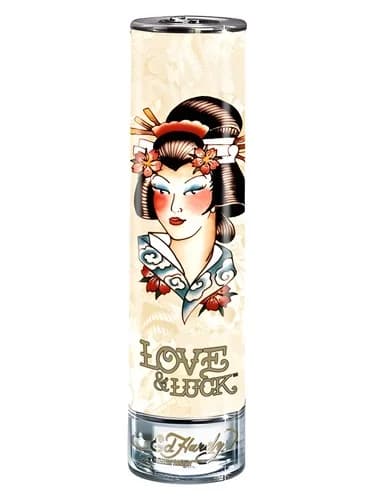 Frasco del perfume Ed Hardy Love Luck de Christian Audigier — fragancia femenino