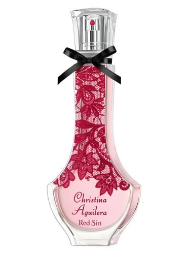Frasco del perfume Red Sin de Christina Aguilera — fragancia femenino