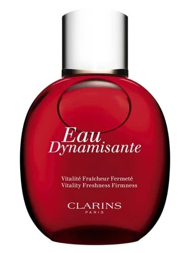 Frasco del perfume Eau Dynamisante de Clarins — fragancia unisex