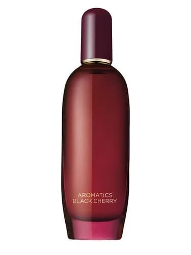 Frasco del perfume Aromatics Black Cherry de Clinique — fragancia femenino