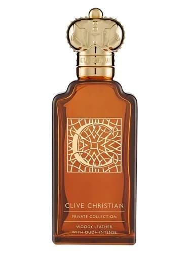 Frasco del perfume C For Men Woody Leather With Oudh Intense de Clive Christian — fragancia masculino