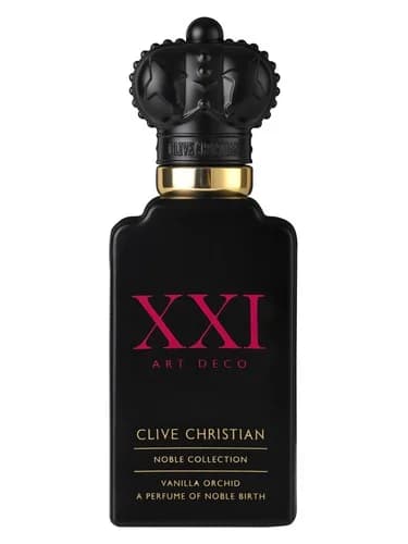 Frasco del perfume Xxi Art Deco Vanilla Orchid de Clive Christian — fragancia femenino