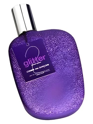 Frasco del perfume Glitter de Comme Des Garcons — fragancia unisex