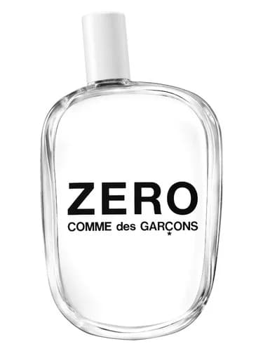 Frasco del perfume Zero de Comme Des Garcons — fragancia unisex