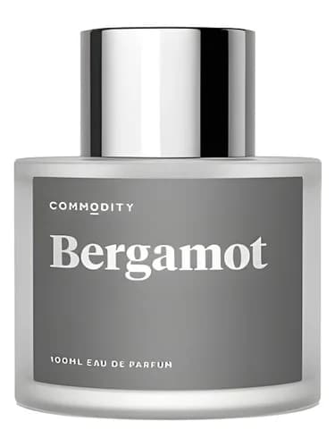Frasco del perfume Bergamot de Commodity — fragancia unisex