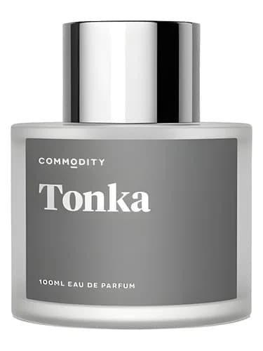 Frasco del perfume Tonka de Commodity — fragancia unisex