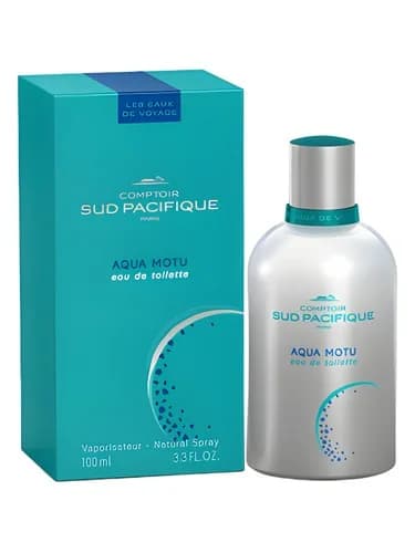 Frasco del perfume Aqua Motu Eau De Toilette de Comptoir Sud Pacifique — fragancia unisex