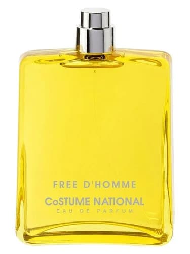 Frasco del perfume Free D Homme de Costume National — fragancia masculino