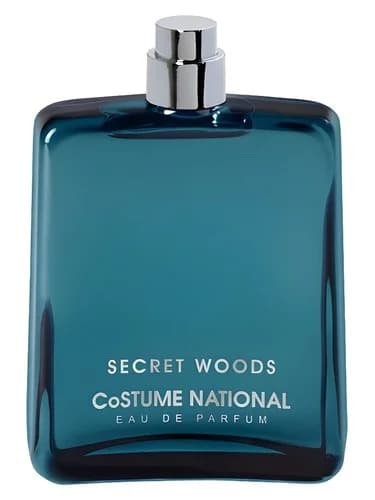 Frasco del perfume Secret Woods de Costume National — fragancia masculino