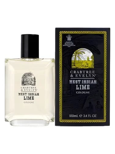 Frasco del perfume West Indian Lime de Crabtree Evelyn — fragancia masculino