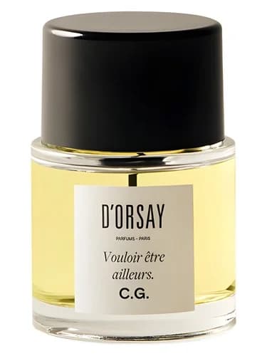 Frasco del perfume Vouloir Etre Ailleurs C G de D Orsay — fragancia unisex