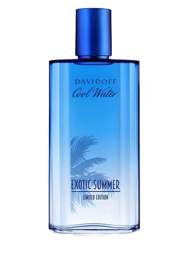 Frasco del perfume Cool Water Exotic Summer de Davidoff — fragancia masculino