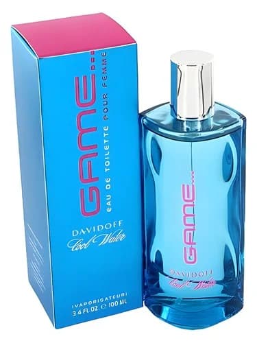 Frasco del perfume Cool Water Game de Davidoff — fragancia femenino