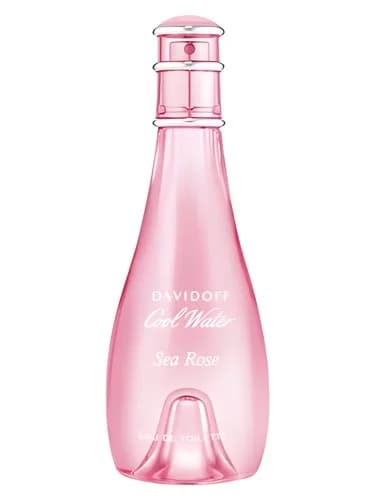Frasco del perfume Cool Water Sea Rose de Davidoff — fragancia femenino