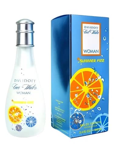 Frasco del perfume Cool Water Woman Summer Fizz de Davidoff — fragancia femenino