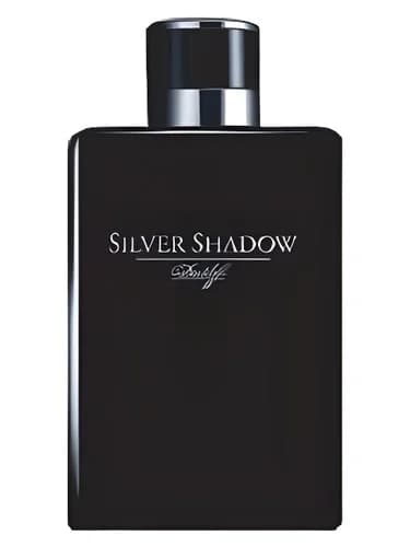 Frasco del perfume Silver Shadow Pure Blend de Davidoff — fragancia masculino