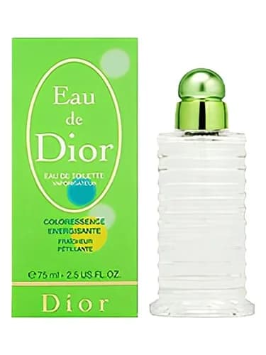 Frasco del perfume Eau De Dior Coloressence Energizing de Dior — fragancia femenino