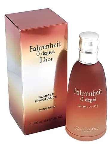 Frasco del perfume Fahrenheit 0 Degree de Dior — fragancia masculino