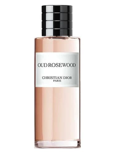 Frasco del perfume Oud Rosewood de Dior — fragancia unisex