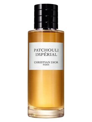 Frasco del perfume Patchouli Imperial de Dior — fragancia unisex