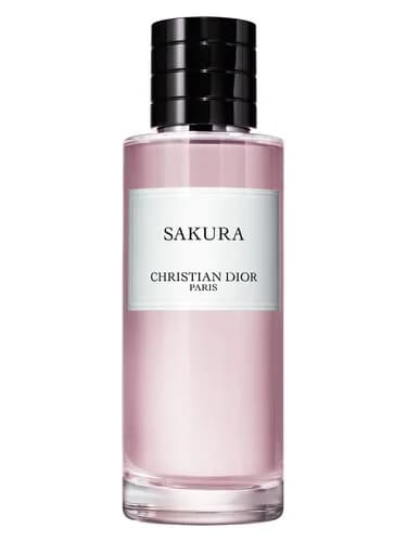 Frasco del perfume Sakura de Dior — fragancia unisex