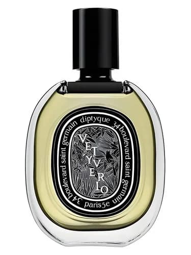 Frasco del perfume Vetyverio Eau De Parfum de Diptyque — fragancia unisex