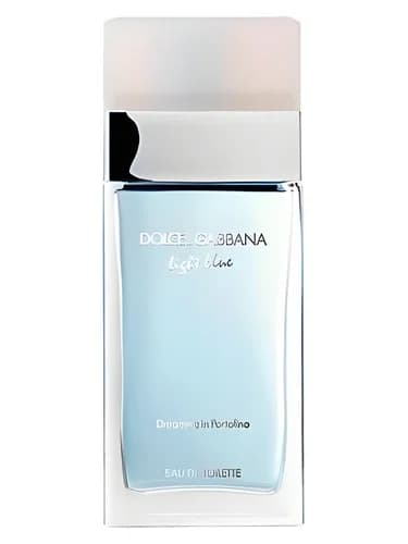 Frasco del perfume Light Blue Dreaming In Portofino de Dolce Gabbana — fragancia femenino