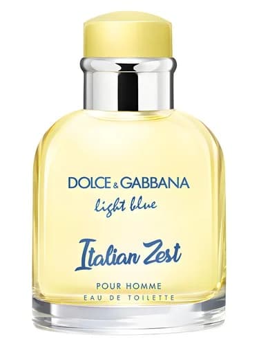 Frasco del perfume Light Blue Italian Zest Pour Homme de Dolce Gabbana — fragancia masculino