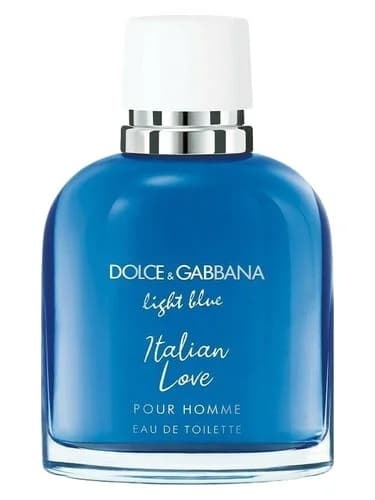 Frasco del perfume Light Blue Pour Homme Italian Love de Dolce Gabbana — fragancia masculino
