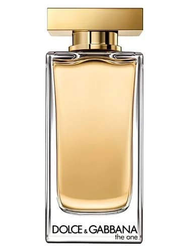 Frasco del perfume The One Eau De Toilette de Dolce Gabbana — fragancia femenino