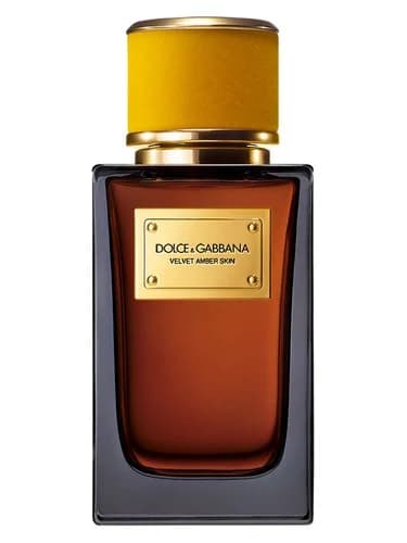Frasco del perfume Velvet Amber Skin de Dolce Gabbana — fragancia unisex