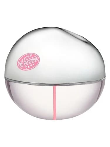 Frasco del perfume Dkny Be Extra Delicious de Donna Karan — fragancia femenino