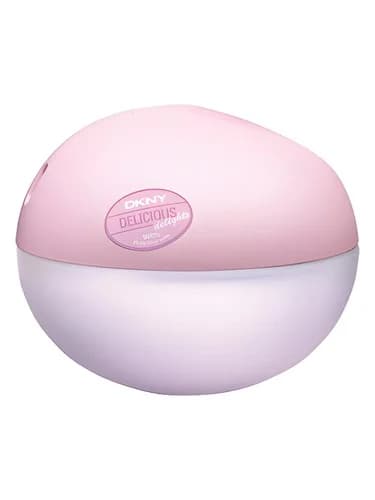 Frasco del perfume Dkny Delicious Delights Fruity Rooty de Donna Karan — fragancia femenino