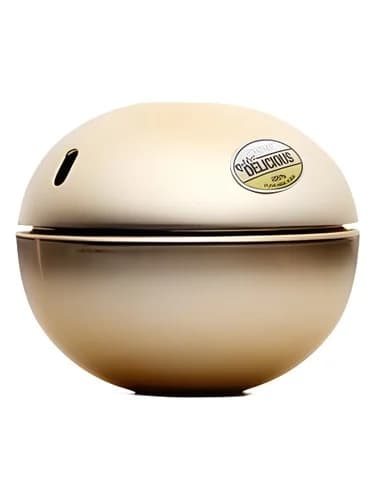 Frasco del perfume Dkny Golden Delicious de Donna Karan — fragancia femenino
