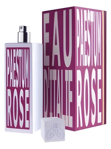 Frasco del perfume Paestum Rose de Eau D Italie — fragancia unisex
