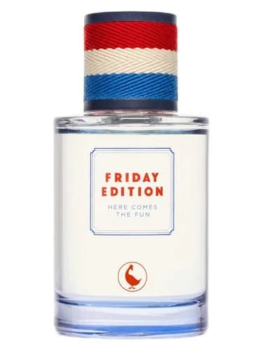 Frasco del perfume Friday Edition de El Ganso — fragancia masculino