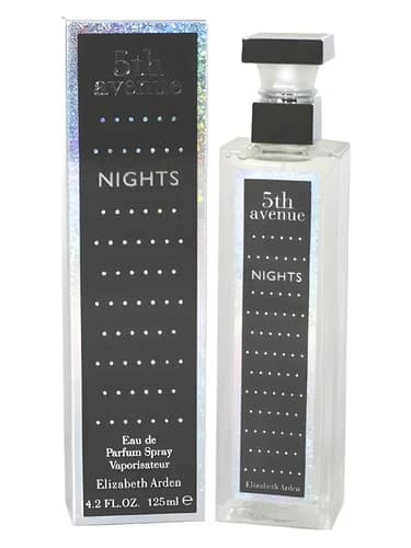 Frasco del perfume 5th Avenue Nights de Elizabeth Arden — fragancia femenino