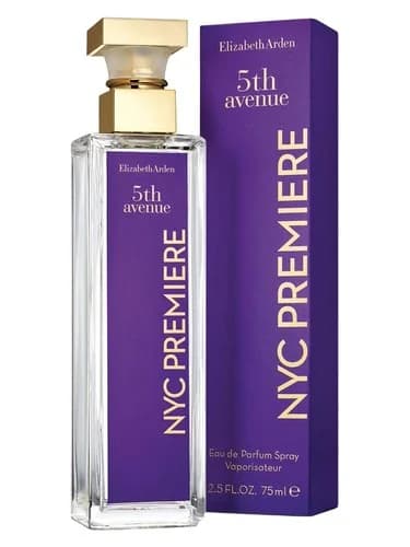Frasco del perfume 5th Avenue Nyc Premiere de Elizabeth Arden — fragancia femenino