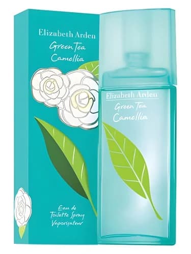 Frasco del perfume Green Tea Camellia de Elizabeth Arden — fragancia femenino