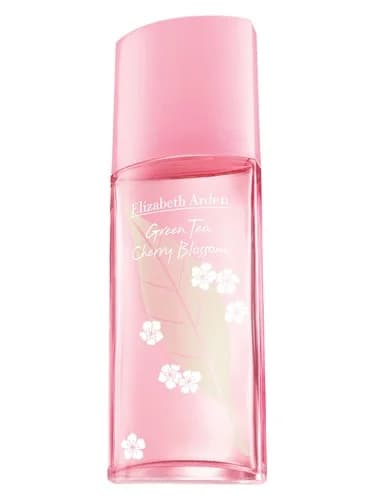 Frasco del perfume Green Tea Cherry Blossom de Elizabeth Arden — fragancia femenino