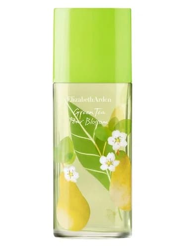Frasco del perfume Green Tea Pear Blossom de Elizabeth Arden — fragancia femenino
