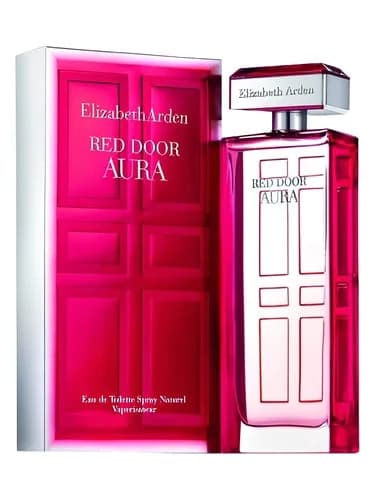 Frasco del perfume Red Door Aura de Elizabeth Arden — fragancia femenino