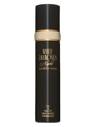 Frasco del perfume White Diamonds Night de Elizabeth Taylor — fragancia femenino