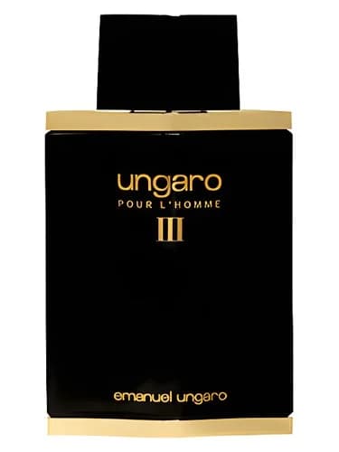 Frasco del perfume Ungaro Pour L Homme Iii de Emanuel Ungaro — fragancia masculino