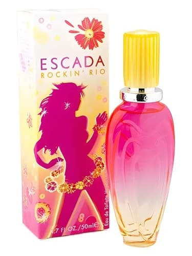 Frasco del perfume Rockin Rio de Escada — fragancia femenino