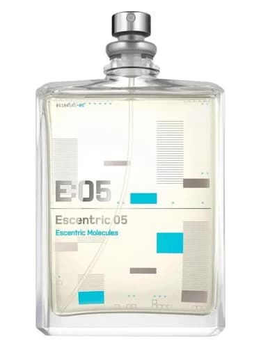 Frasco del perfume Escentric 05 de Escentric Molecules — fragancia unisex